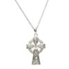 Trinity Knot Celtic Cross Necklace