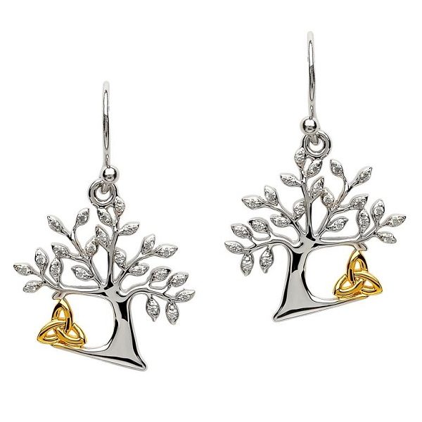 Tree of Life Trinity Earrings