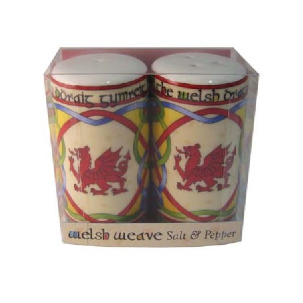 Welsh Dragon Salt & Pepper Set