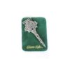 Chrome Highland Thistle Kilt Pin