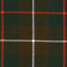 Homme Clan tie made in Scotland MacKinnon Hunting Ancient Tartan 