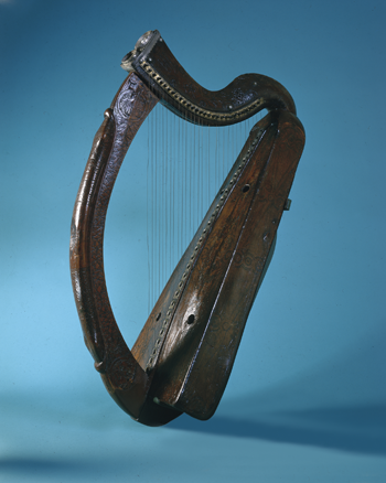 The Oldest Celtic Harp - The Brian Boru Harp at Trinity College
