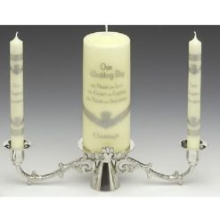 Claddagh Wedding Candlestick