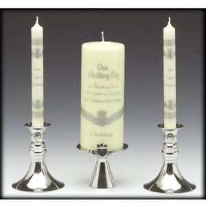 Claddagh Unity Candle Set