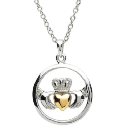 Claddagh Circle Necklace