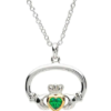 Oval Claddagh Necklace