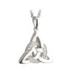 CZ Celtic Knot Pendant