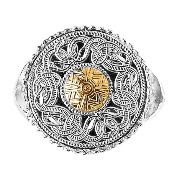 Celtic Warrior Signet Ring