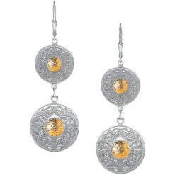 Celtic Warrior Sterling Silver Doubles Earringss