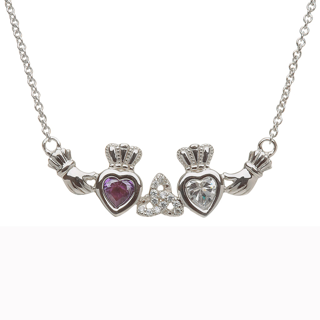 2 stone mothers necklace
