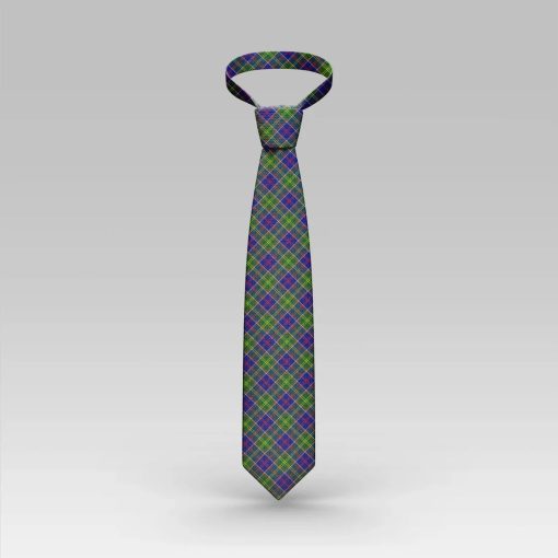 Ayrshire District Tartan Wool Necktie