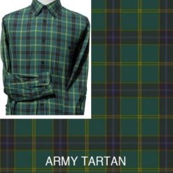 US Army Shirt Army Tartan