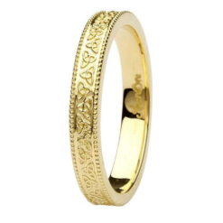 Yellow Gold Trinity Knots Band389