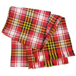 Maryland State Flag Tartan Scarf Wool