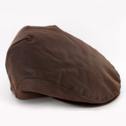 Waxed Trinity Cap in Brown