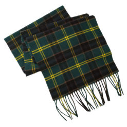 US Army Tartan Cashmere Wool Scarf