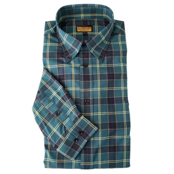 US Army Tartan Button Up Shirt