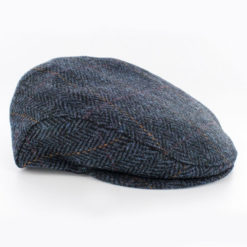 Trinity Flat Cap Tweed Blue