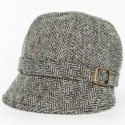 Tweed Flapper Cap Gray-1
