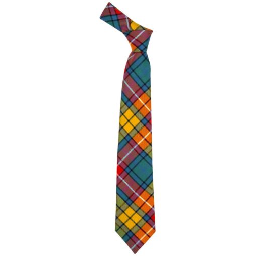 Buchanan Clan Ancient Tartan Wool Neck Tie