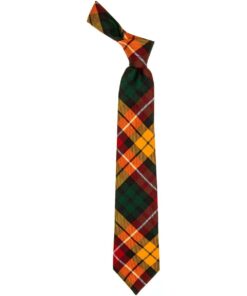 Buchanan Clan Modern Tartan Wool Neck Tie