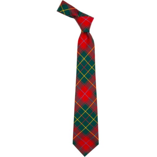 Burnett Clan Modern Tartan Wool Neck Tie