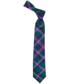 Cooper Clan Modern Tartan Wool Neck Tie