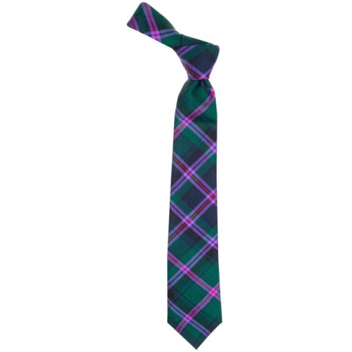 Cooper Clan Modern Tartan Wool Neck Tie