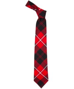 Cunningham Clan Modern Tartan Wool Neck Tie