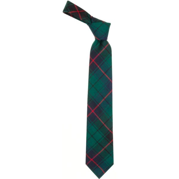 Davidson Clan Modern Tartan Wool Neck Tie
