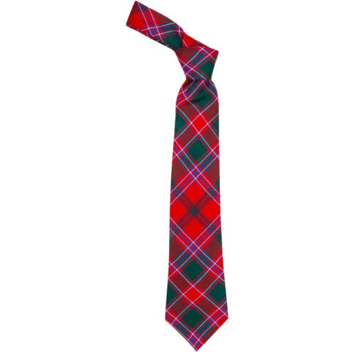 Dalziel Clan Modern Tartan Wool Neck Tie