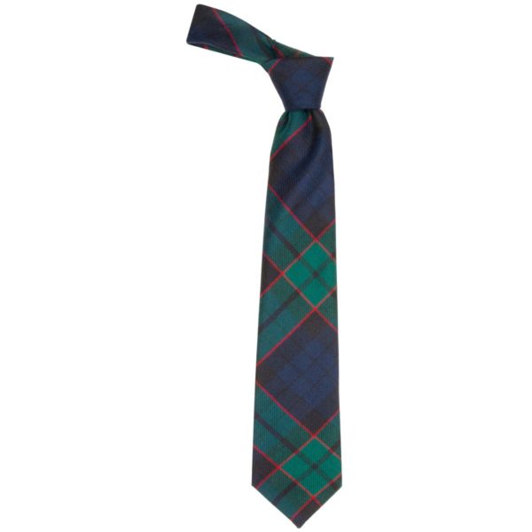 Fletcher Clan Modern Tartan Wool Neck Tie