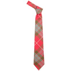 Fraser Red Weathered Tartan Wool Tie