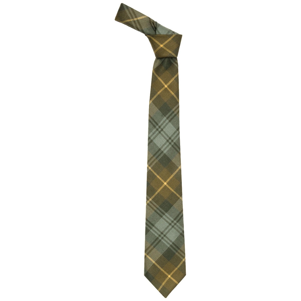 Cravate Garçon Tartan Gordon - Pour 5 à 16 Ans, Deux Tailles (114cm Et 132cm), Polyviscose, Fait Main Au Royaume-Uni