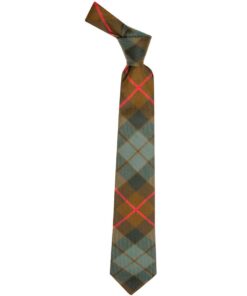 Gunn Weathered Tartan Wool Tie