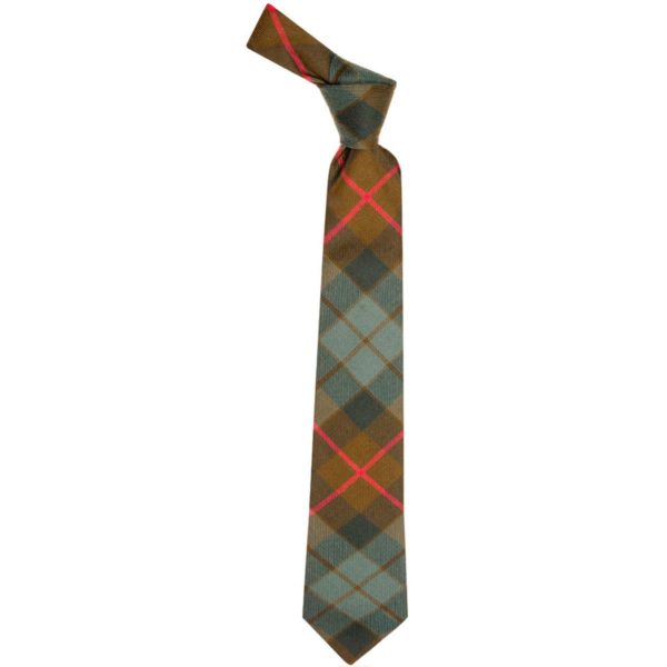 Gunn Weathered Tartan Wool Tie