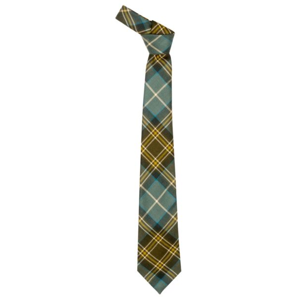 MacKellar Clan Weathered Tartan Wool Neck Tie