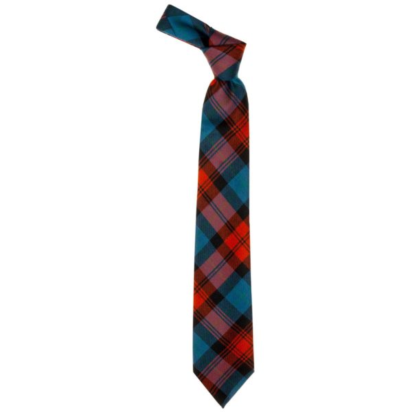 MacLachlan Red Ancient Tartan Wool Neck Tie