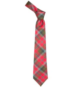 MacNaughton Red Ancient Tartan Wool Neck Tie