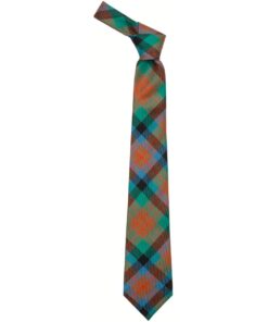 MacDuff Clan Hunting Ancient Tartan Scottish Wool Neck Tie