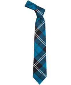 Ramsay Clan Blue Ancient Tartan Scottish Wool Neck Tie