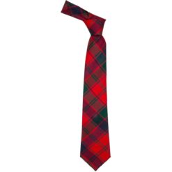 Robertson Clan Red Modern Tartan Scottish Wool Neck Tie