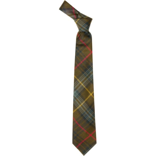 Stewart Hunting Weathered Tartan Wool Neck Tie