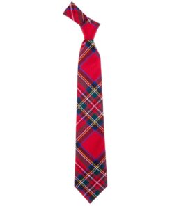 Stewart Royal Modern Tartan Wool Neck Tie