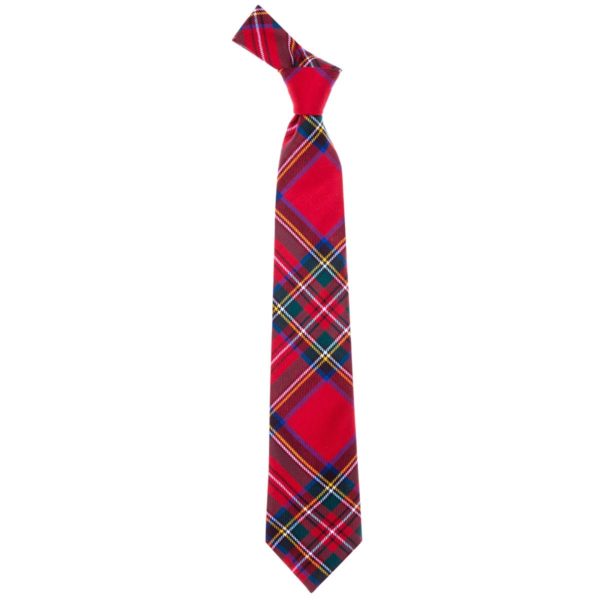 Stewart Royal Modern Tartan Wool Neck Tie