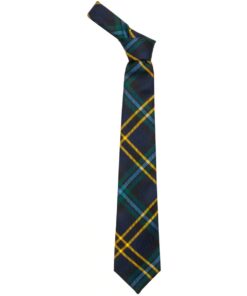 Weir Clan Modern Tartan Wool Neck Tie
