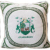 Embroidered Pillow Heraldry Crests Coats of Arms