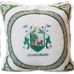 Embroidered Pillow Heraldry Crests Coats of Arms