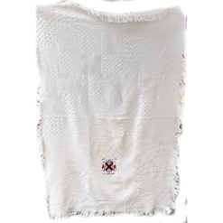 Coat of Arms Cotton Throw Extended