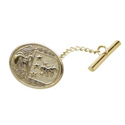 Large Tie Tack Yellow Gold